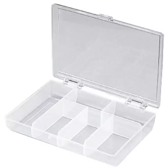 Коробка Meiho Mini Case 120x92x25mm к:clear, фото , изображение 2